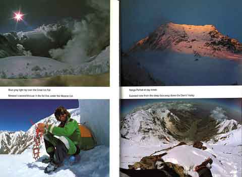 
Great Ice-Fall, Reinhold Messner At Second Bivouac 6400m, Nanga Parbat Summit Area, View Down To Diamir Valley - To The Top Of The World book
